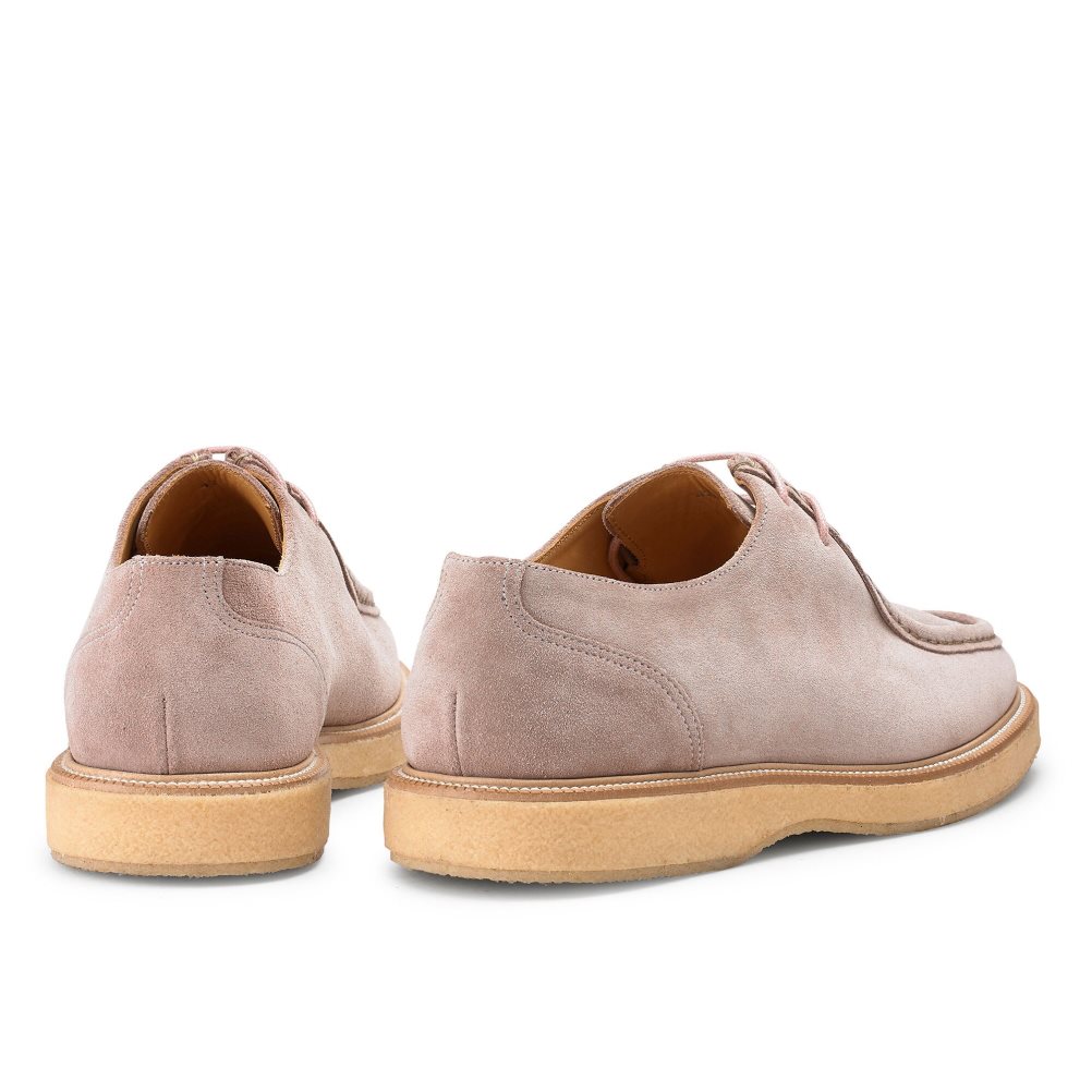 Férfi Russell And Bromley Algonquin Crepe Sole Trappeur Derby Cipő Rózsaszín | 425970RNK