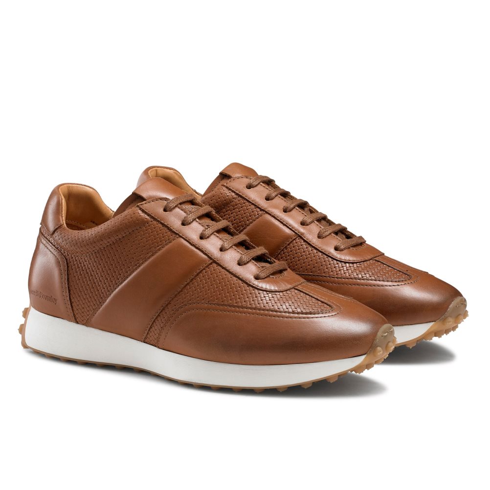 Férfi Russell And Bromley Candidate Oxford Csipke Runner Tornacipő Barna | 473681WTZ