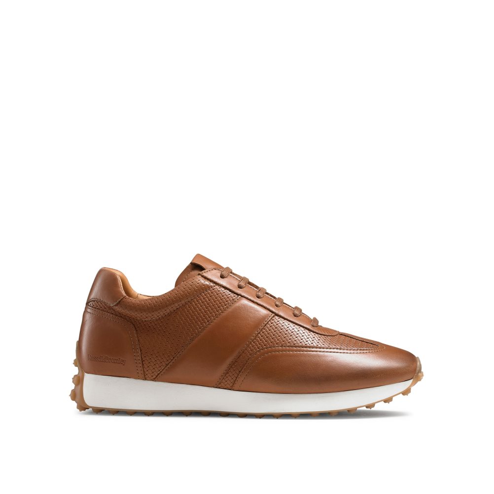 Férfi Russell And Bromley Candidate Oxford Csipke Runner Tornacipő Barna | 473681WTZ