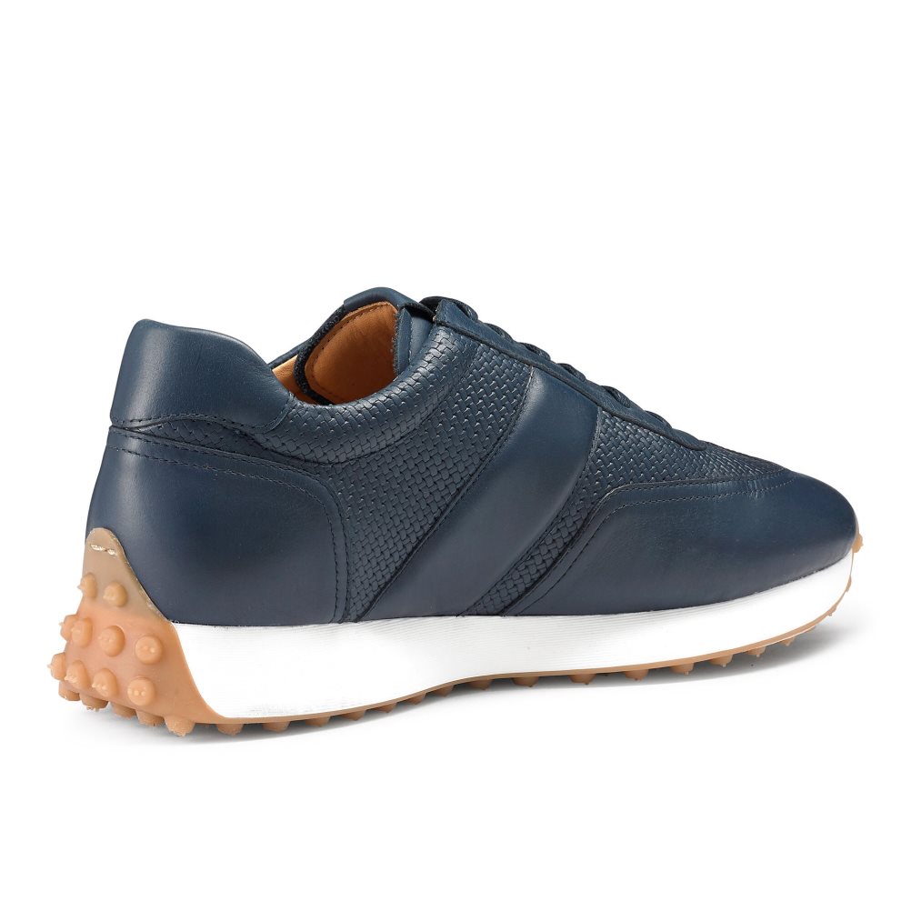 Férfi Russell And Bromley Candidate Oxford Csipke Runner Tornacipő Sötétkék | 614083LDE