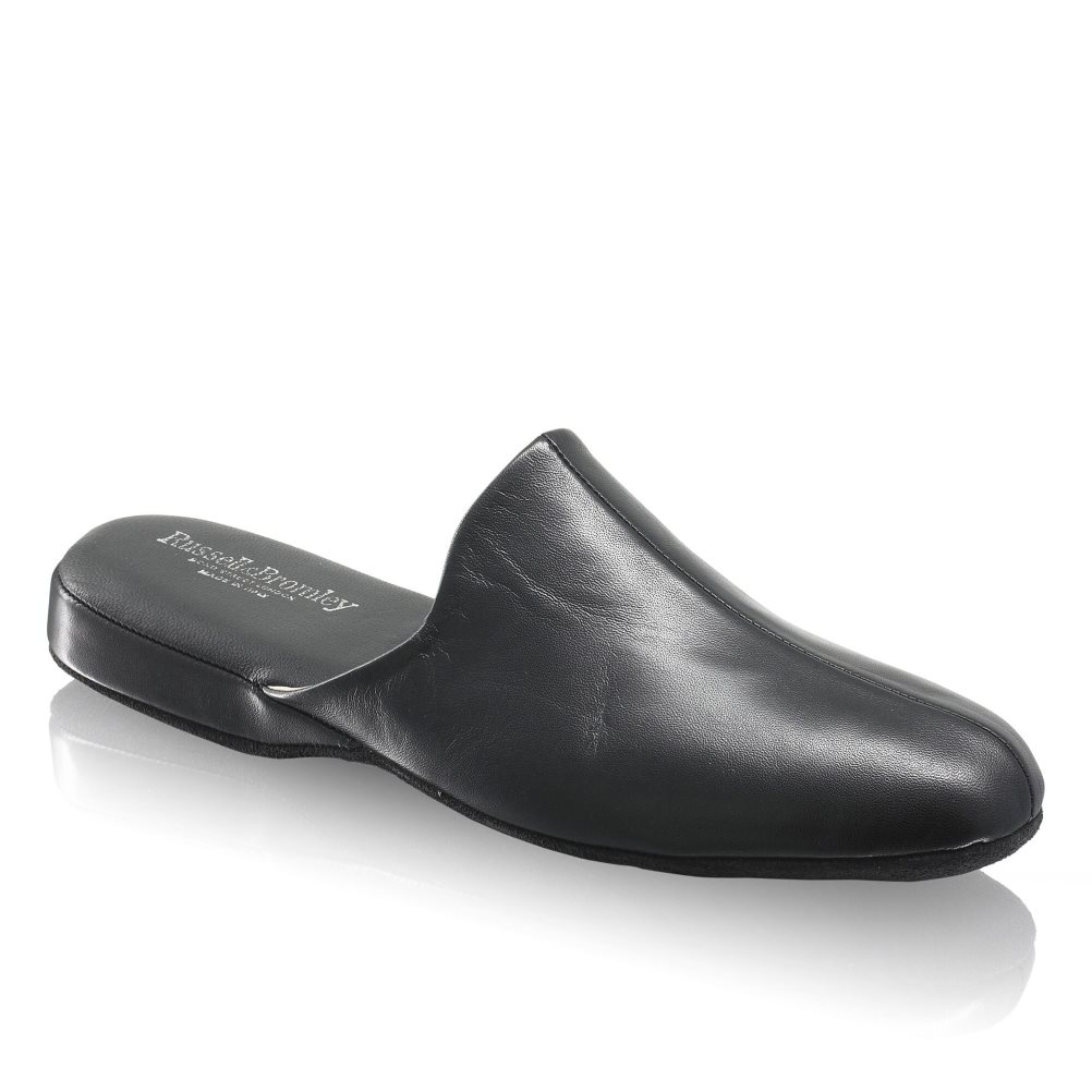 Férfi Russell And Bromley Dominic Papucs Fekete | 879642BNL