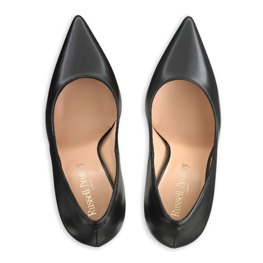 Női Russell And Bromley 100point Blade Court Magassarkú Fekete | 834759NIV