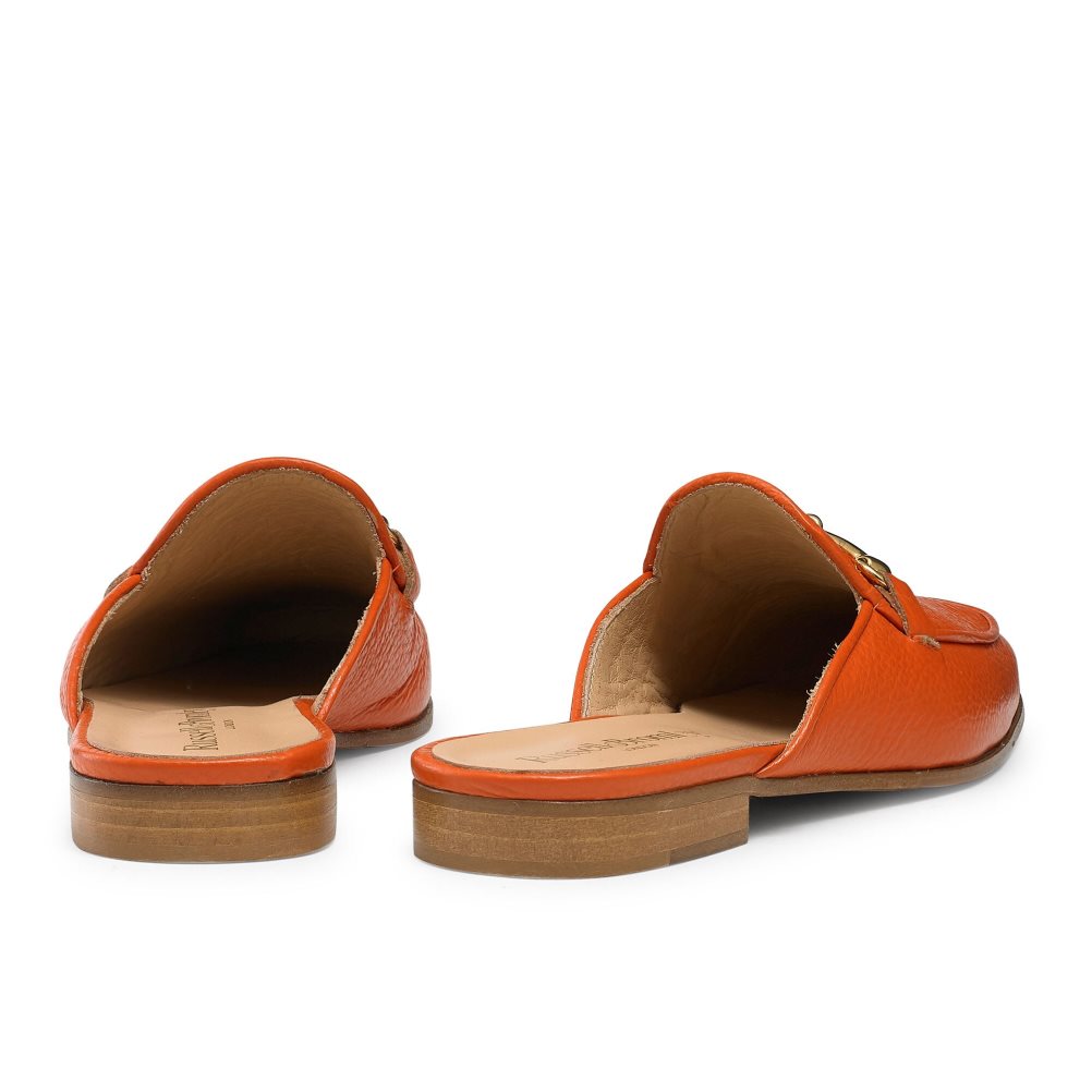 Női Russell And Bromley Backless Loafer Cipő Narancssárga | 830217UPY