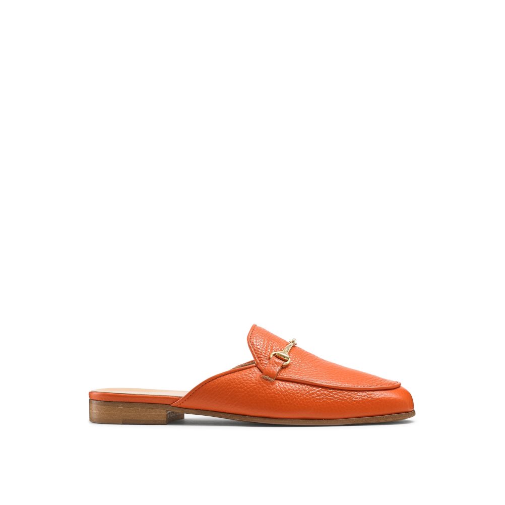 Női Russell And Bromley Backless Loafer Cipő Narancssárga | 830217UPY