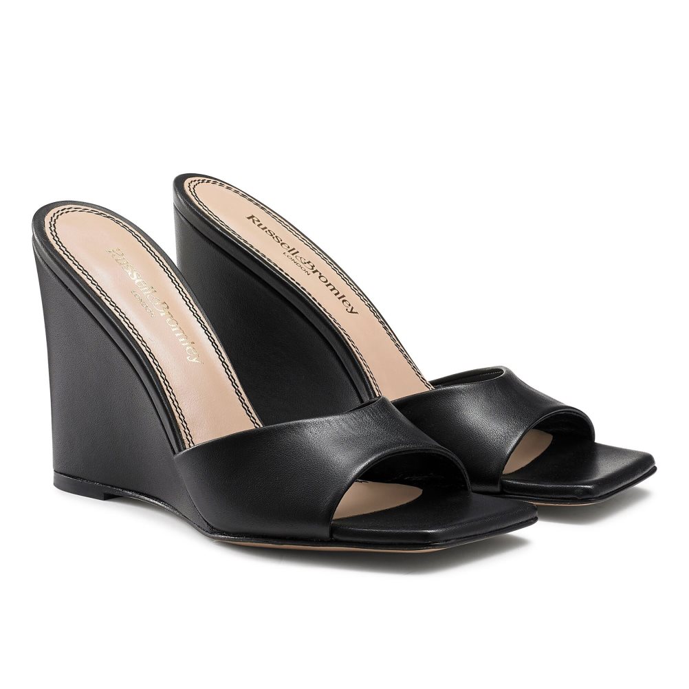 Női Russell And Bromley Bellini Éktalpú Cipő Fekete | 923678FOM