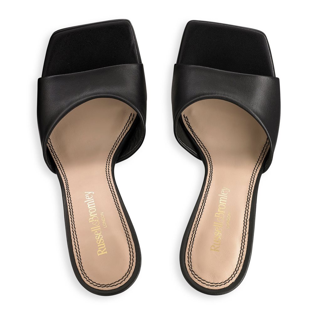 Női Russell And Bromley Bellini Éktalpú Cipő Fekete | 923678FOM