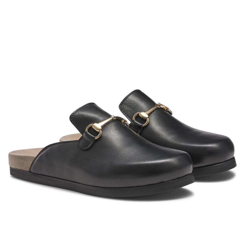 Női Russell And Bromley Dellacasa Snaffle Loafer Cipő Fekete | 341028YXO