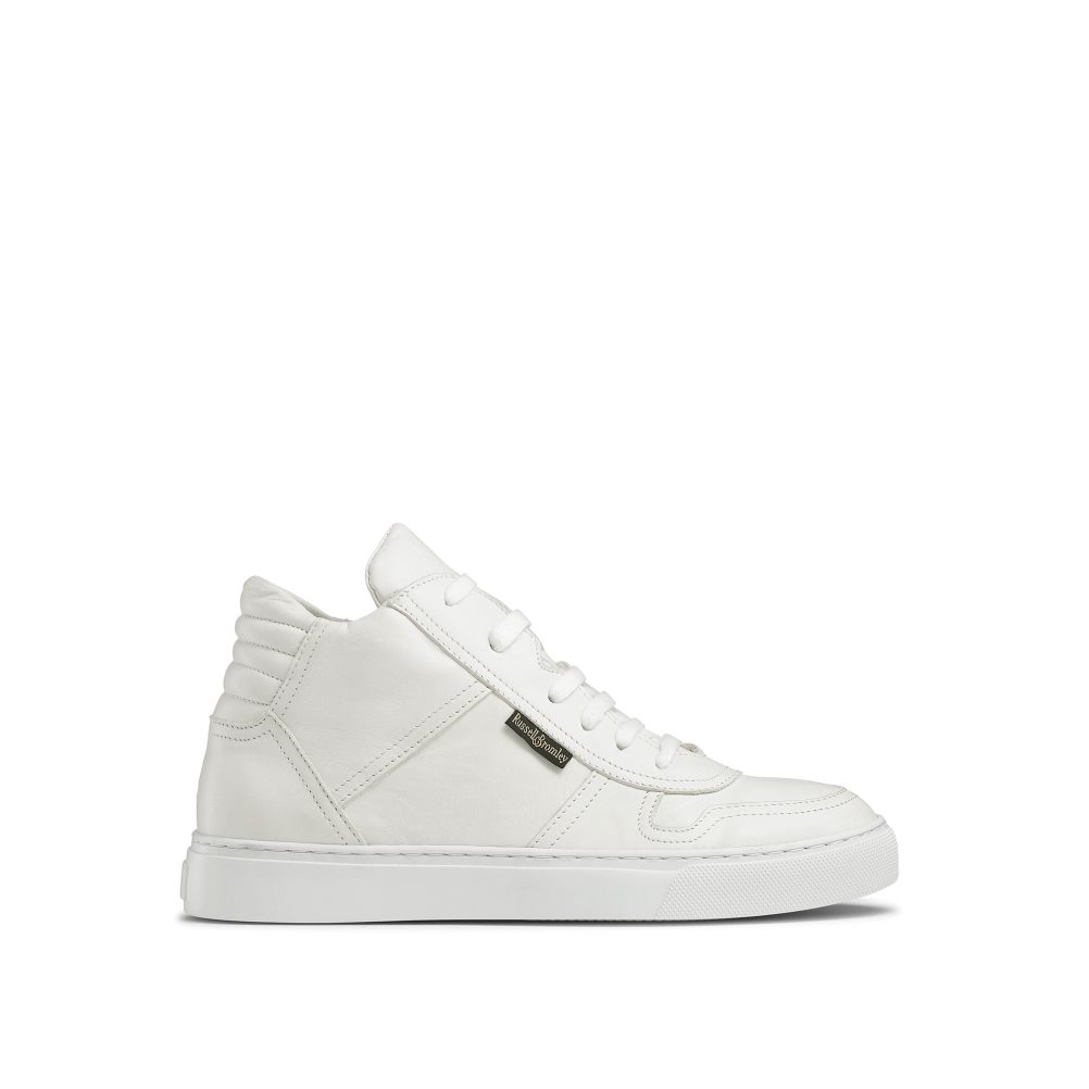 Női Russell And Bromley Hornet High Top Tornacipő Fehér | 368524QAT