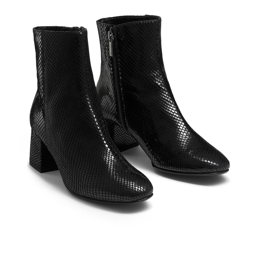 Női Russell And Bromley Infinity Bokacsizma Kígyóbőr | 932865HWR