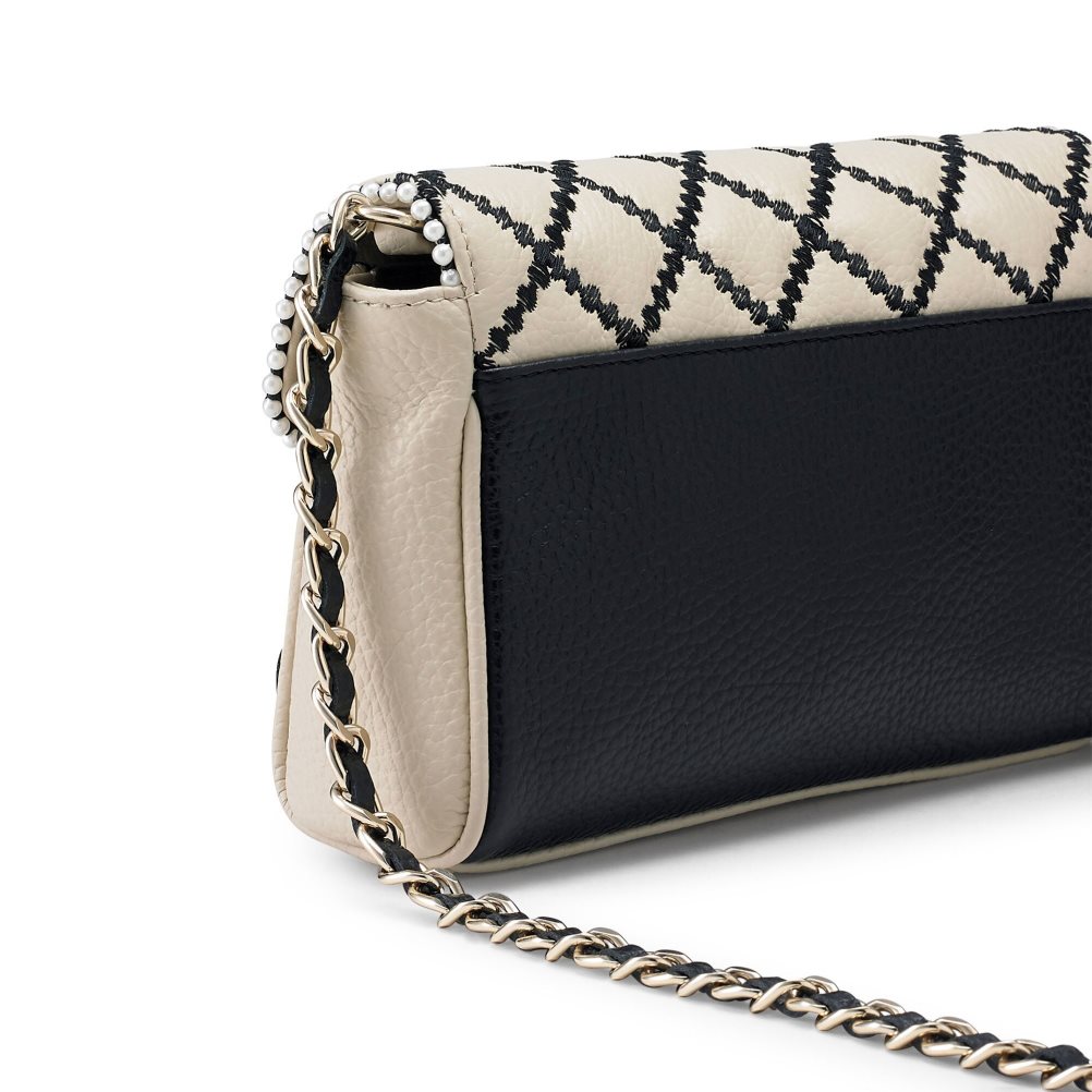 Női Russell And Bromley Promenade Mini Chain Crossbody Táska Bézs | 396817SXT