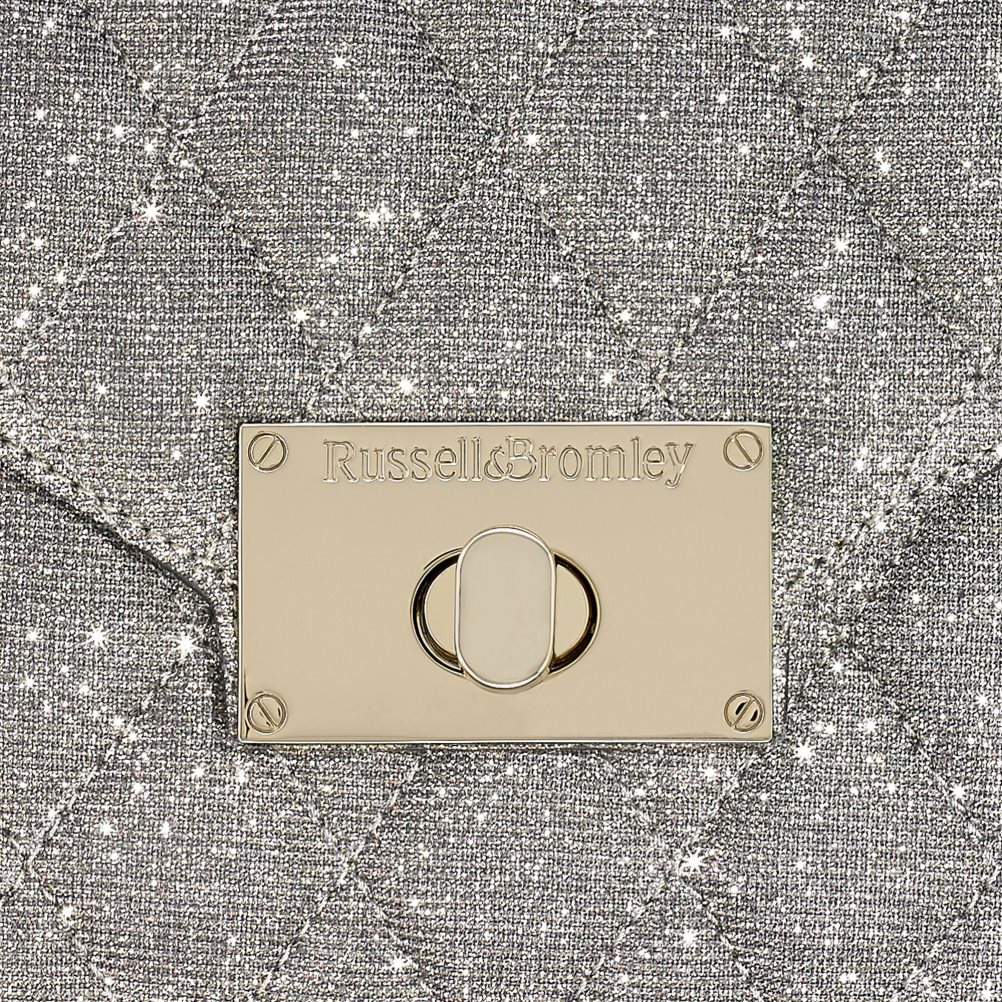 Női Russell And Bromley Quiltpurse Boxy Chain Válltáskák Szürke | 581423XKG