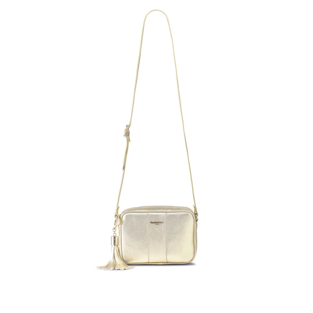 Női Russell And Bromley Rowan Camera Crossbody Táska Arany | 038612TLK