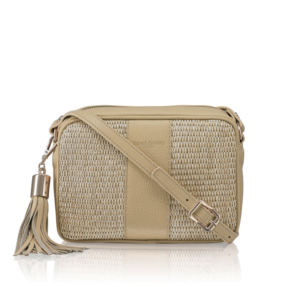 Női Russell And Bromley Rowan Camera Crossbody Táska Bézs | 659371ZGQ