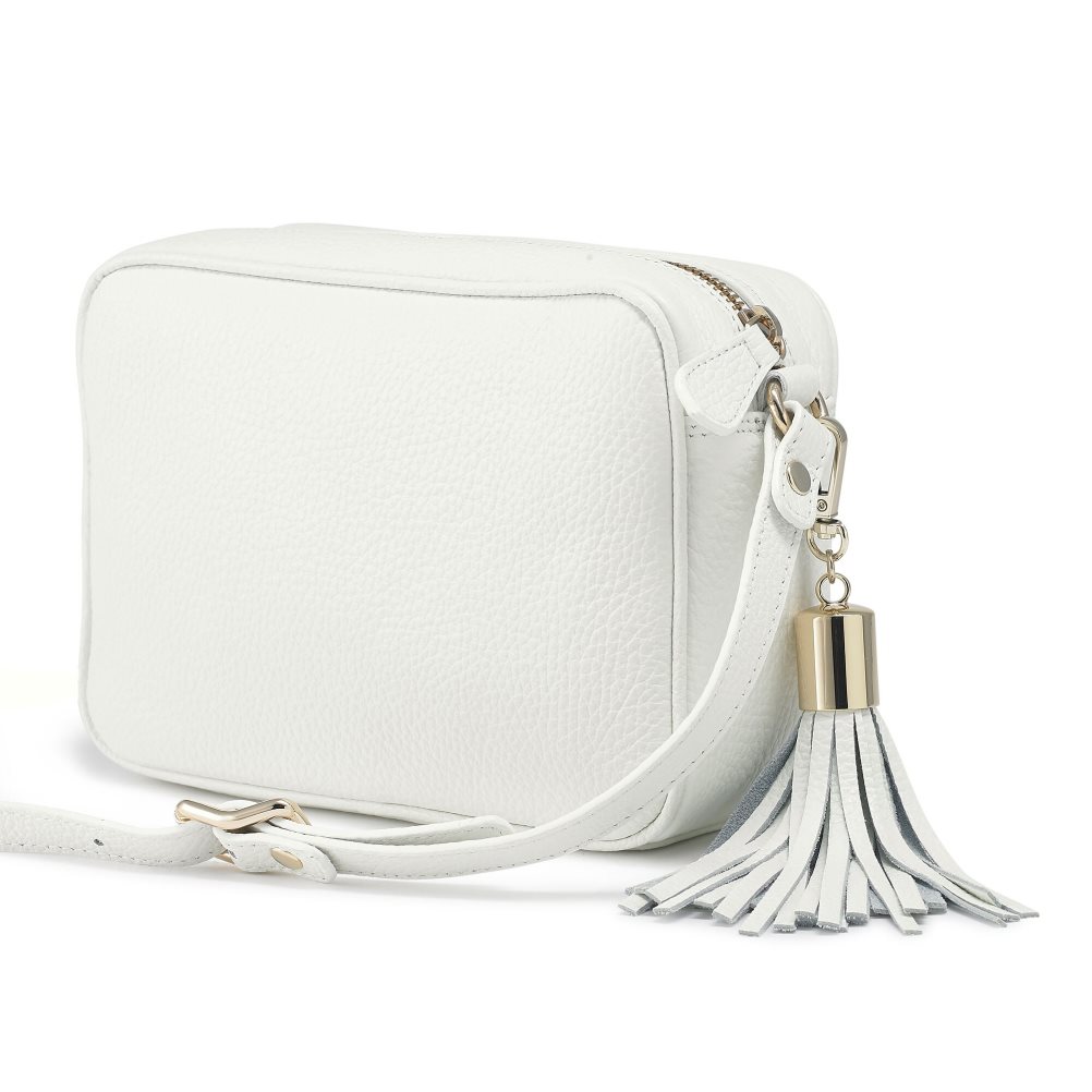 Női Russell And Bromley Rowan Camera Crossbody Táska Fehér | 731590AYP