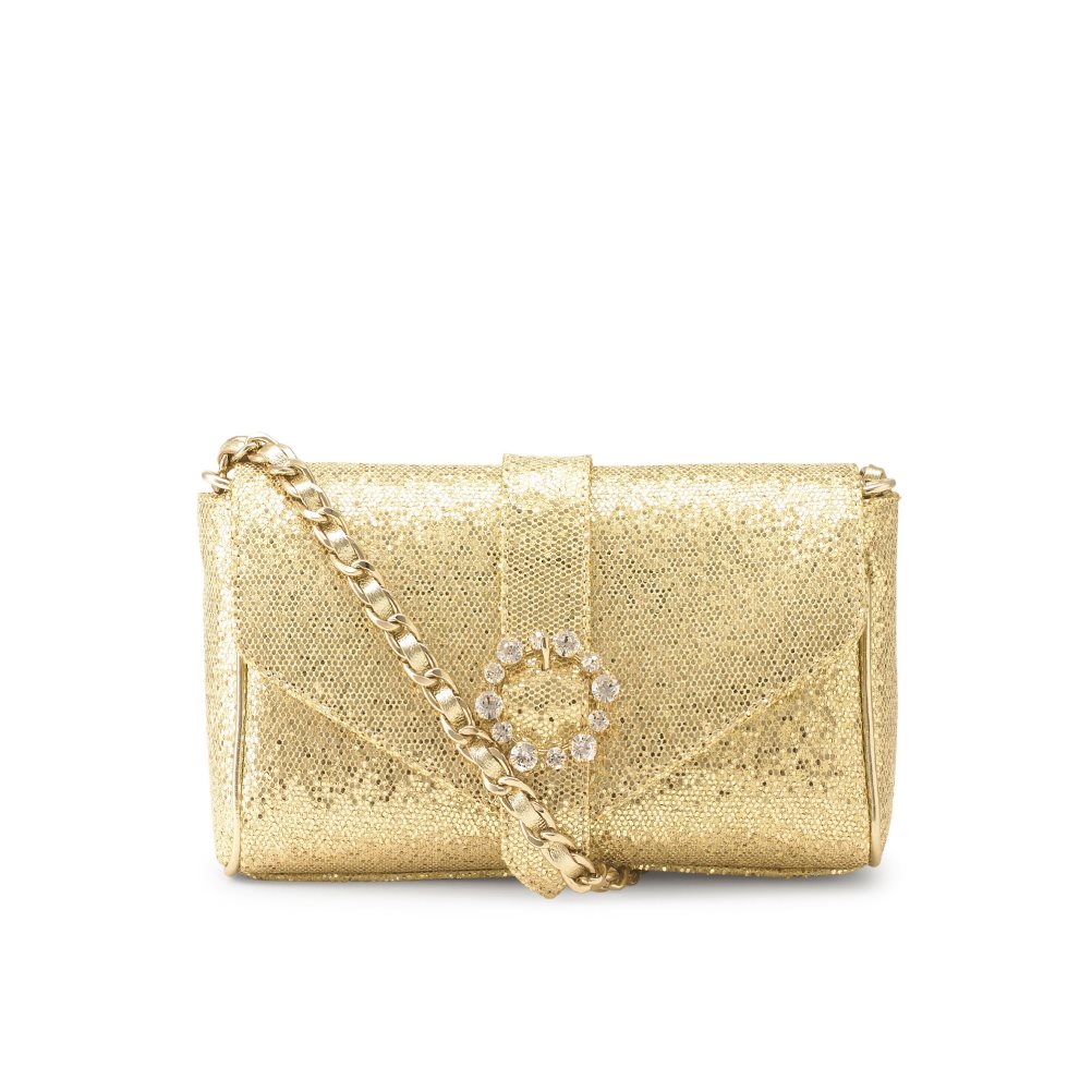 Női Russell And Bromley Strictly Jewel Csatos Chain Crossbody Táska Arany | 542789SAP