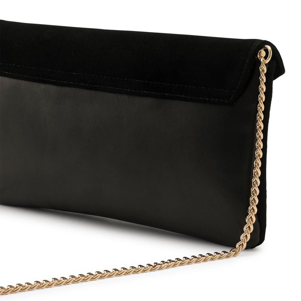 Női Russell And Bromley Topform Envelope Clutch Táska Fekete | 123690KSF