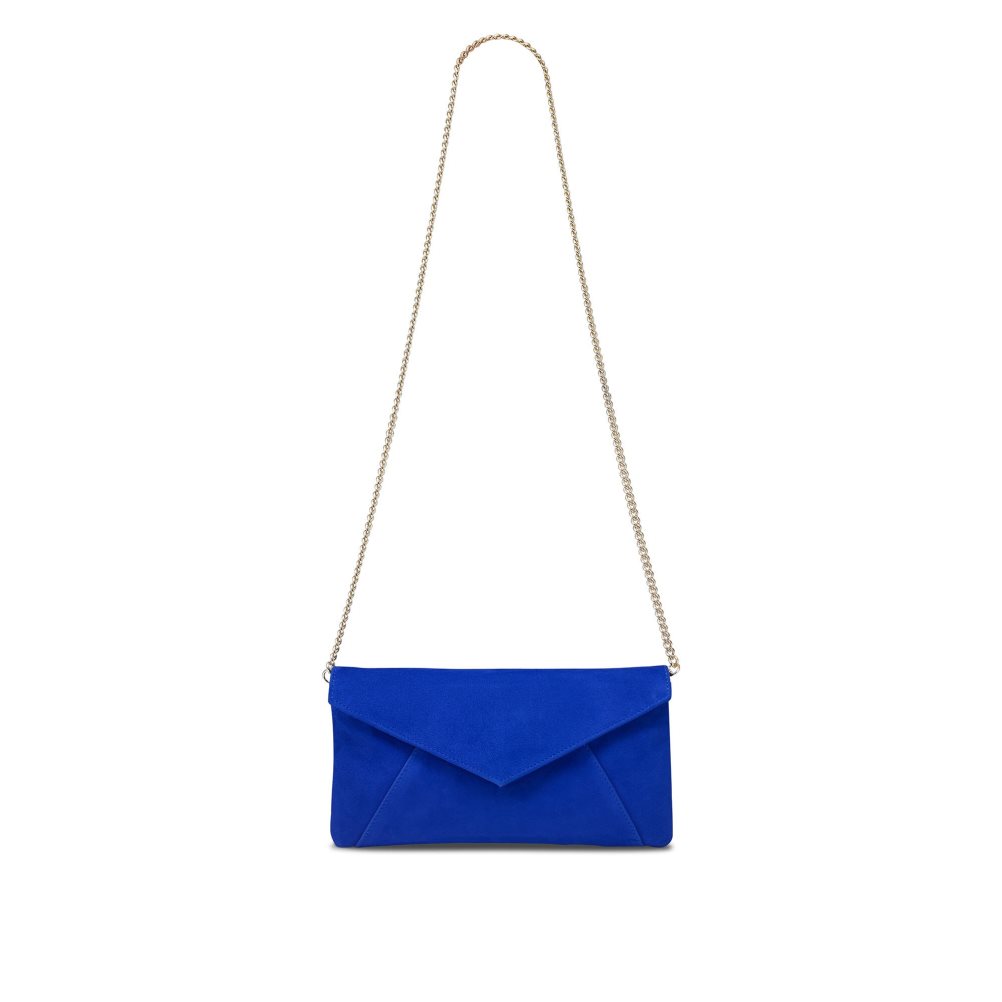 Női Russell And Bromley Topform Envelope Clutch Táska Kék | 254716WFH