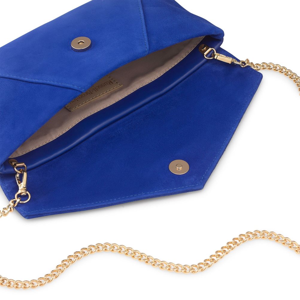 Női Russell And Bromley Topform Envelope Clutch Táska Kék | 254716WFH