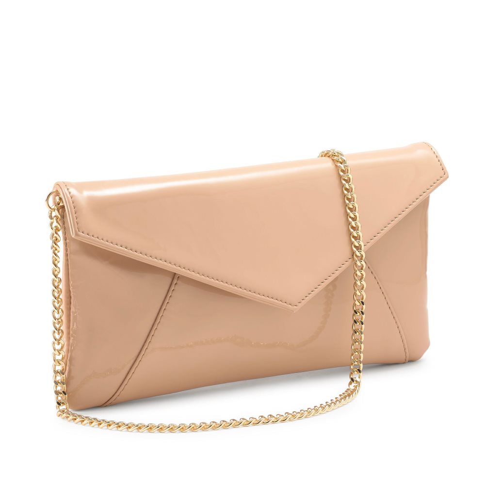 Női Russell And Bromley Topform Envelope Clutch Táska Bézs | 392740BSZ