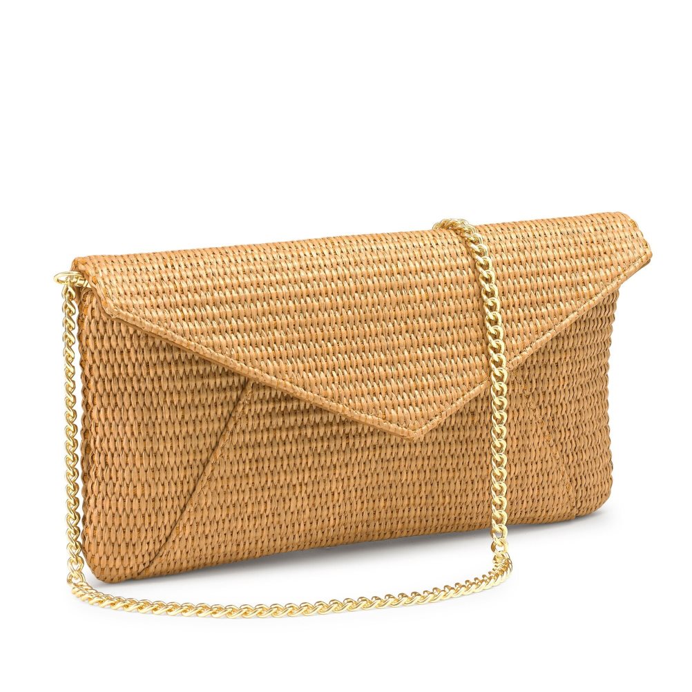 Női Russell And Bromley Topform Envelope Clutch Táska Khaki | 432708XJP