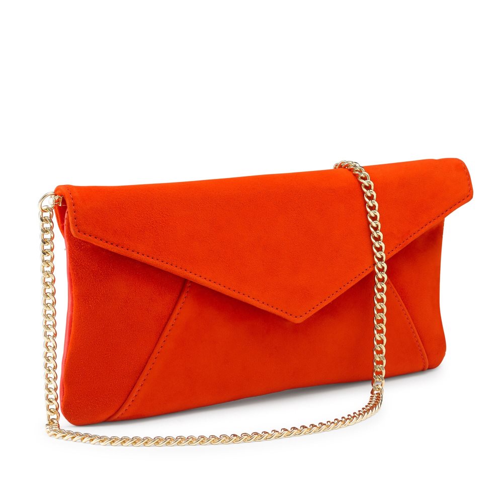 Női Russell And Bromley Topform Envelope Clutch Táska Piros | 730125BIY