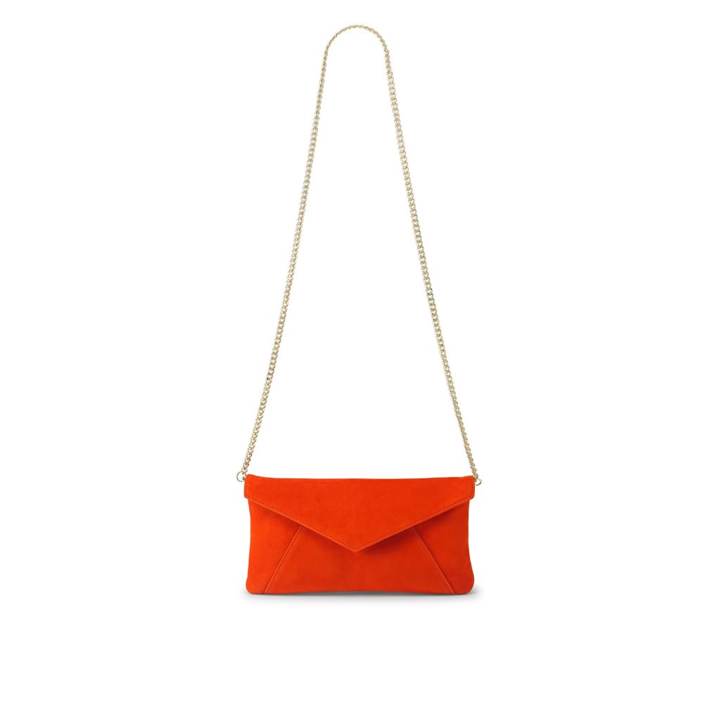 Női Russell And Bromley Topform Envelope Clutch Táska Piros | 730125BIY