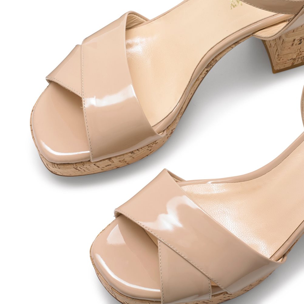 Női Russell And Bromley Topform Platform Magassarkú Szandál Rózsaszín | 804719TJK