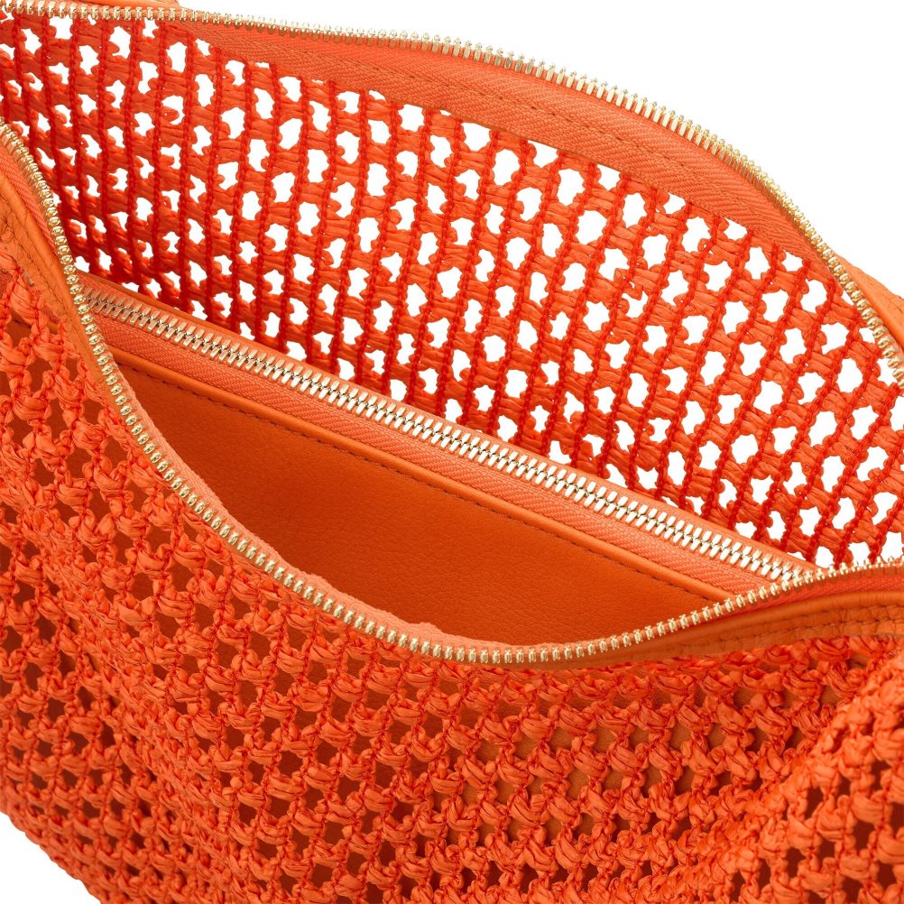 Női Russell And Bromley Tutti Fruiti Crochet Válltáskák Narancssárga | 586924VUS