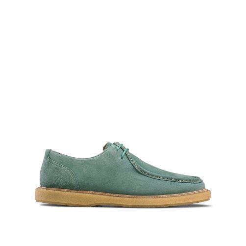 Férfi Russell And Bromley Algonquin Crepe Sole Trappeur Derby Cipő Zöld | 170923XWM