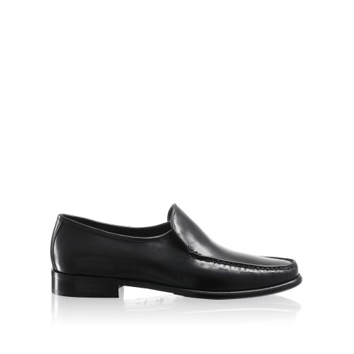 Férfi Russell And Bromley Elba Plain Vamp Ruha Cipő Fekete | 524931EMG