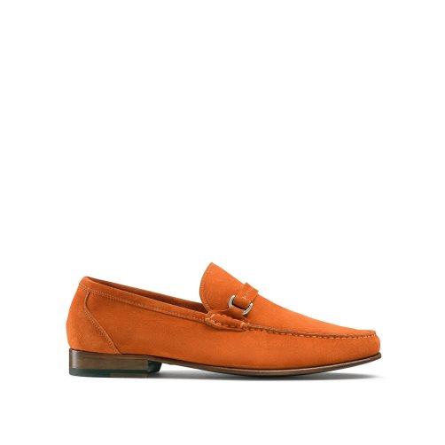 Férfi Russell And Bromley Elite Slip On Mokaszin Narancssárga | 975342JEZ