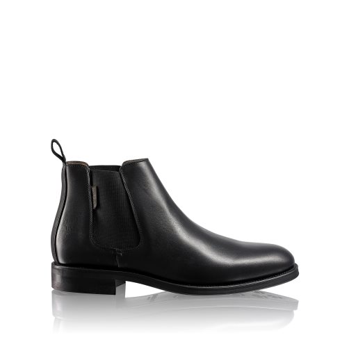 Férfi Russell And Bromley Guildford Chelsea Csizma Fekete | 431675HVI