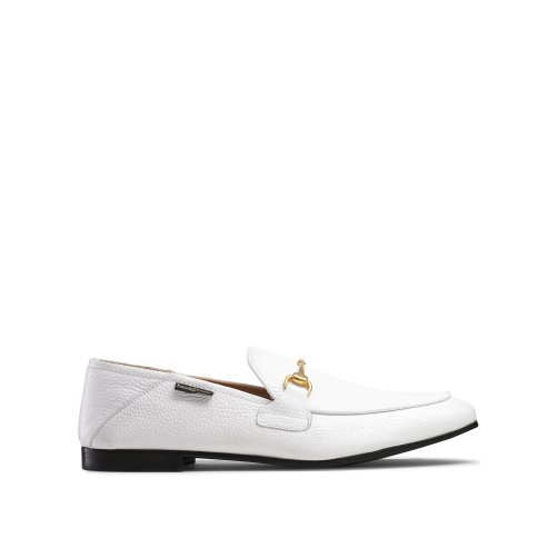 Férfi Russell And Bromley Loafer M Snaffle Ruha Cipő Fehér | 706382NBD