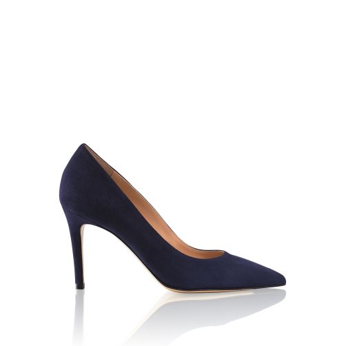 Női Russell And Bromley 85mm Stiletto Magassarkú Sötétkék | 589716JFO