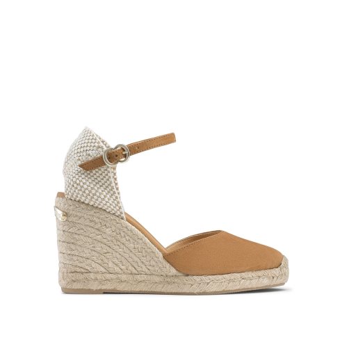 Női Russell And Bromley Coco-hi Espadrille Éktalpú Cipő Barna | 297865FLK