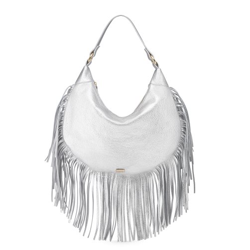 Női Russell And Bromley Indie Fringed Válltáskák Titán | 951320JDK