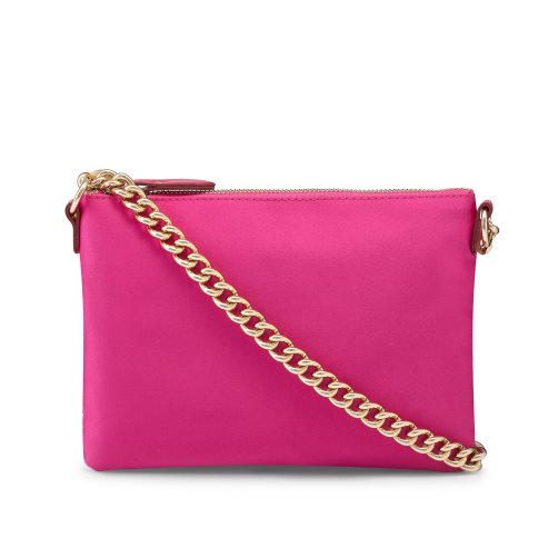 Női Russell And Bromley On Point Chain Zip Pouch Válltáskák Rózsaszín | 487916WJA