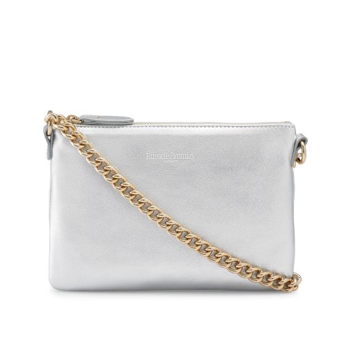 Női Russell And Bromley On Point Chain Zip Pouch Válltáskák Titán | 491230VHL