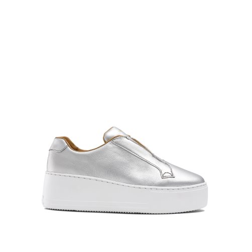 Női Russell And Bromley Park Up Flatform Laceless Platform Cipő Titán | 502741HZL