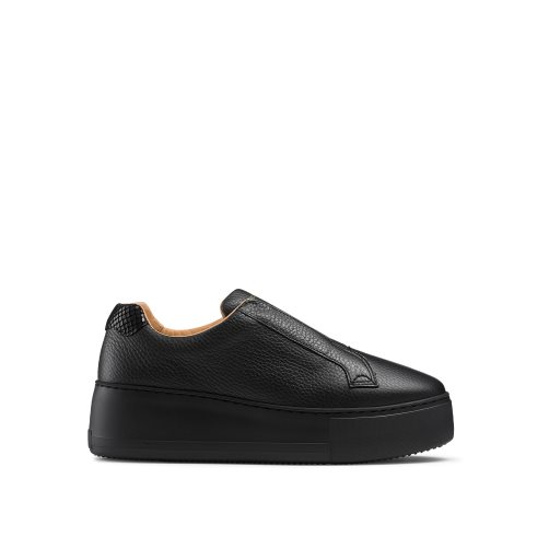 Női Russell And Bromley Park Up Flatform Laceless Platform Cipő Fekete | 526193WLU