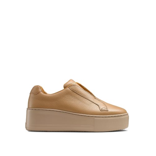 Női Russell And Bromley Park Up Flatform Laceless Platform Cipő Világos Barna | 562418OHI