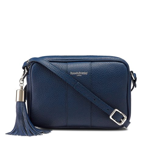 Női Russell And Bromley Rowan Camera Crossbody Táska Sötétkék | 947630CBA