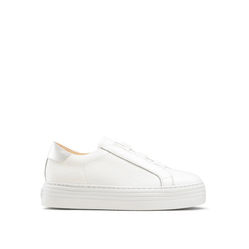 Női Russell And Bromley Sirius Flatform Tornacipő Fehér | 901267CHQ