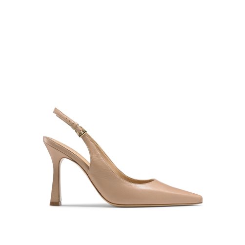 Női Russell And Bromley Slingback Point Körömcipő Világos Barna | 047935DMO