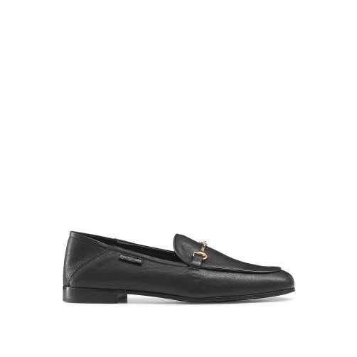 Női Russell And Bromley Snaffle Loafer Cipő Fekete | 827419WGP