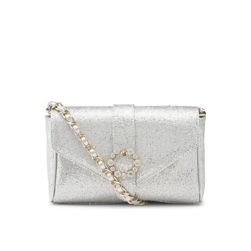 Női Russell And Bromley Strictly Jewel Csatos Chain Crossbody Táska Titán | 182906VEL